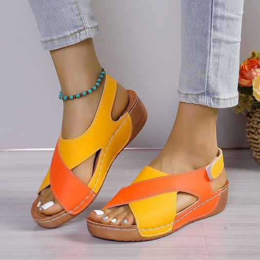 VitaFeet | Handgemaakte Orthopedische Sandalen Vintage Rosy